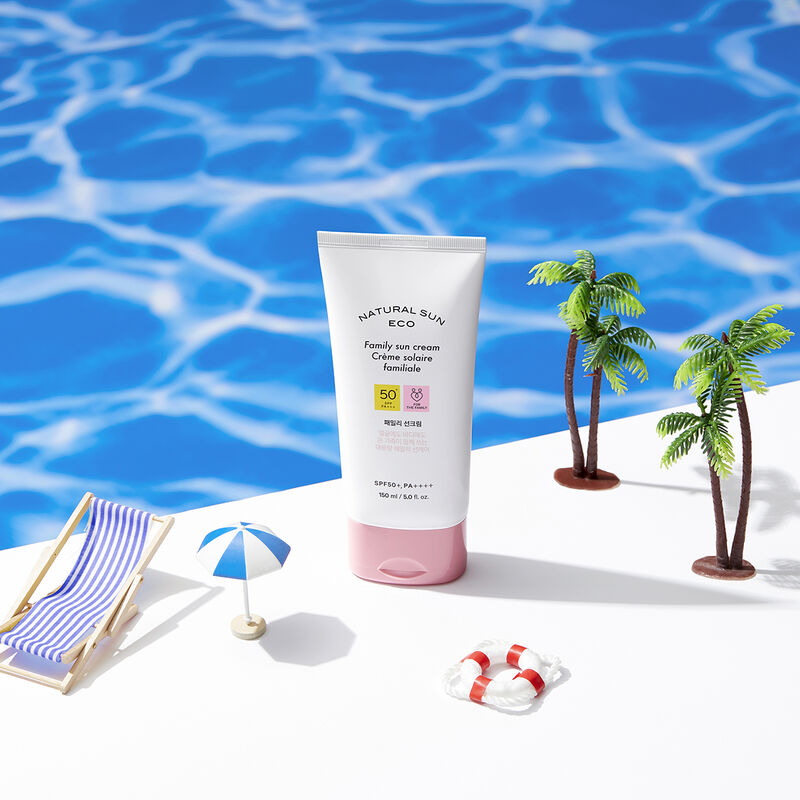 the face shop كريم واقي شمس للعائلة spf50+ pa+++