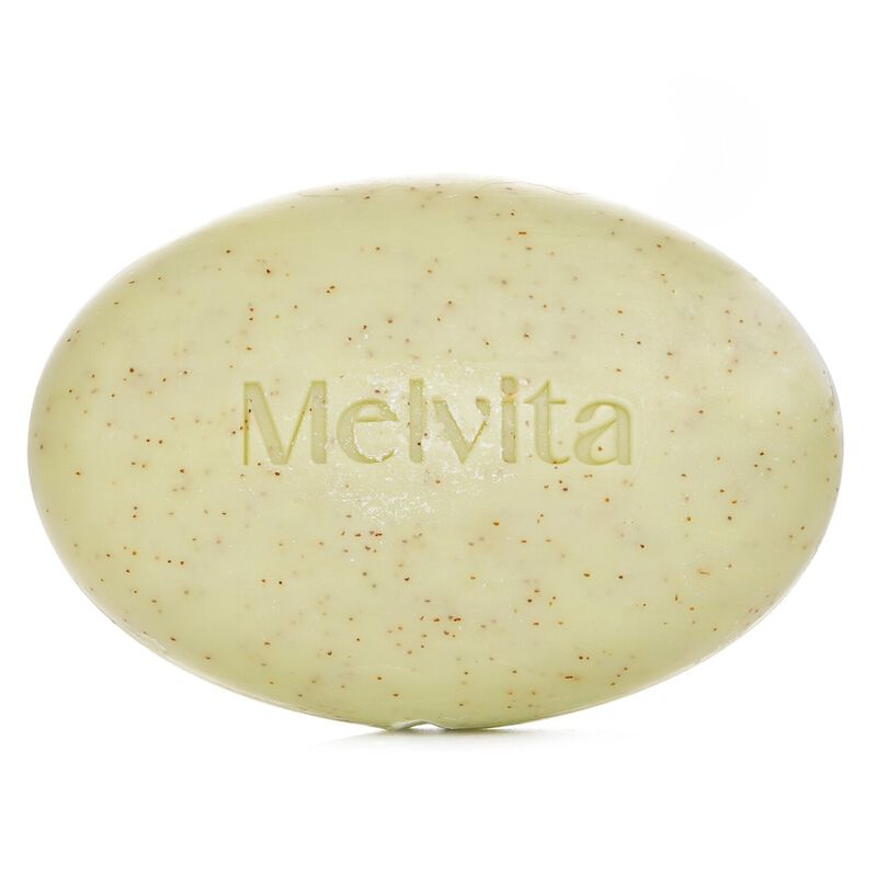 melvita l'or vegetal organic exfoliating smoothing body soap
