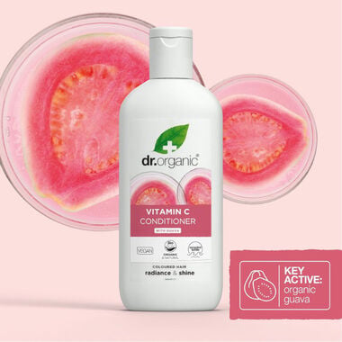 faces dr organic guava vitamin c conditioner