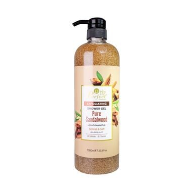 Exfoliating Pure Sandalwood Shower Gel faces exfoliating pure sandalwood shower gel
