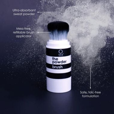 faces the takesumi detox the sweat powder brush and refill set