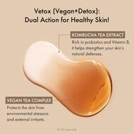 faces جل نباتي كومبوتشا، ترطيب بالبروبيوتيك وتنقية للبشرة المتوهجة