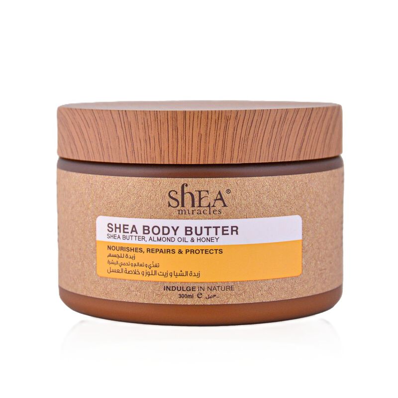 shea miracles shea body butter almond oil and honey