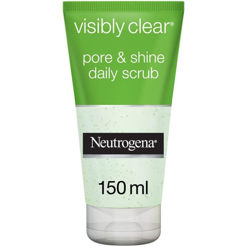 neutrogena visibly clear pore & shine daily scrub