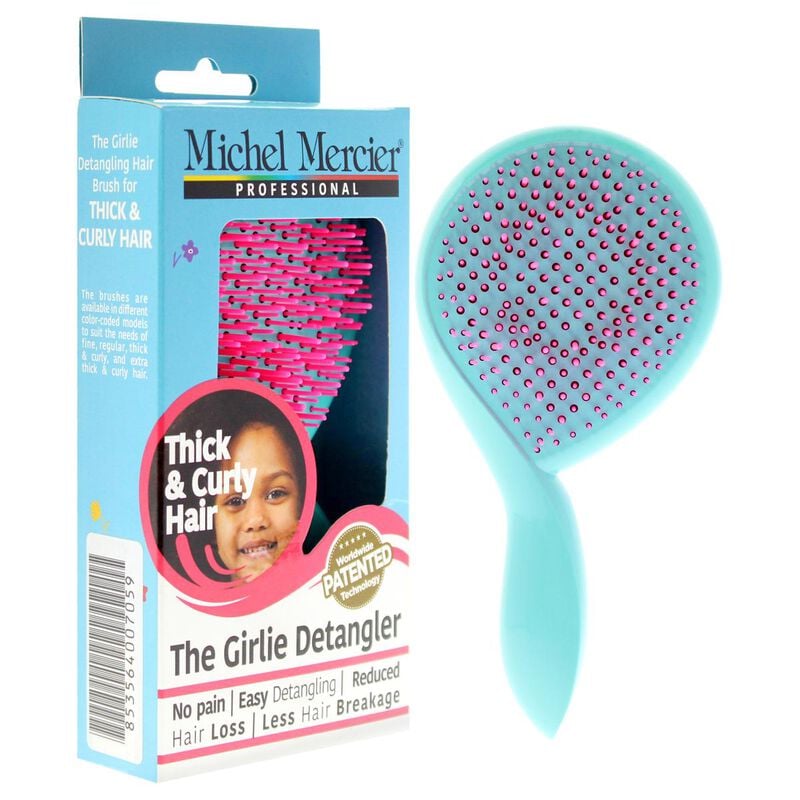 michel mercier the girlie detangle brush thick and curly hair