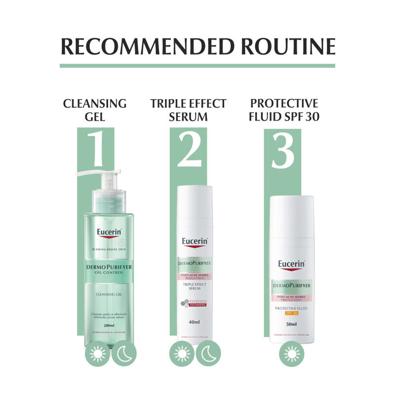 eucerin dermo purifier triple effect serum