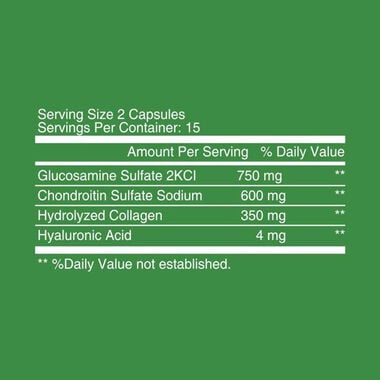 faces glucosamine chondroitin capsule
