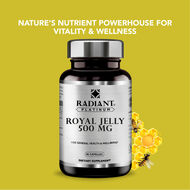 Royal Jelly 500mg, Immune Support, Energy & Nutritional Wellness Supplement faces royal jelly 500mg immune support energy nutritional wellness supplement