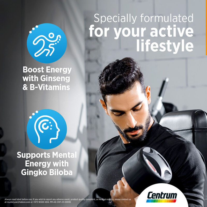 centrum energy multivitamin with ginseng and gingko biloba