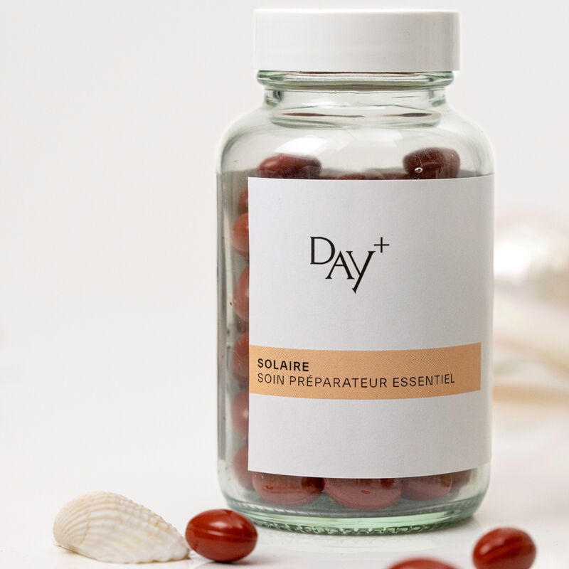 داي بلس تألق صحي  كبسولات التحضير الأساسي للعناية بالشمس
