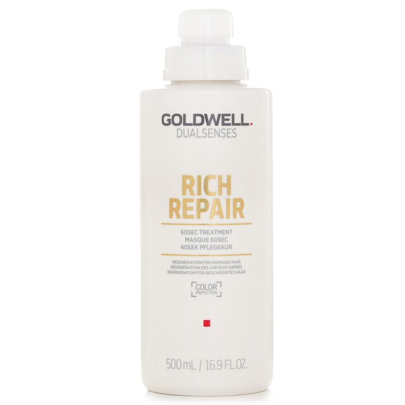 goldwell dual senses rich repair 60sec treatment