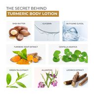 Turmeric Body Lotion faces turmeric body lotion