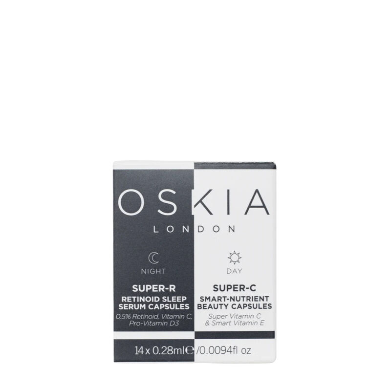oskia superc x superr capsules duo travel size