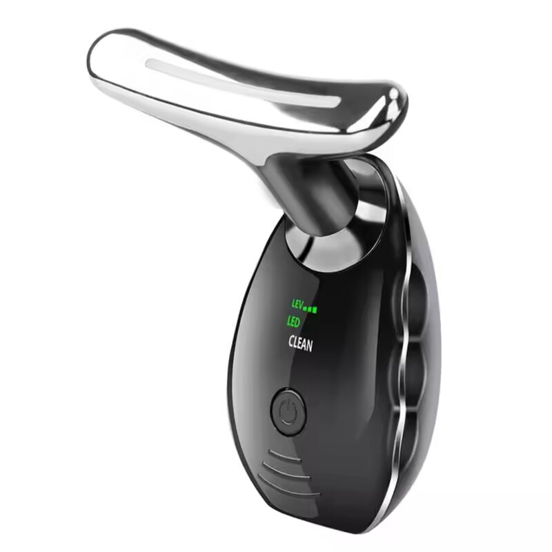 erthskin london age defying face and neck massager  black