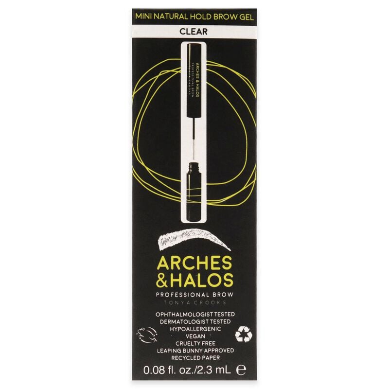arches and halos mini natural hold brow gel
