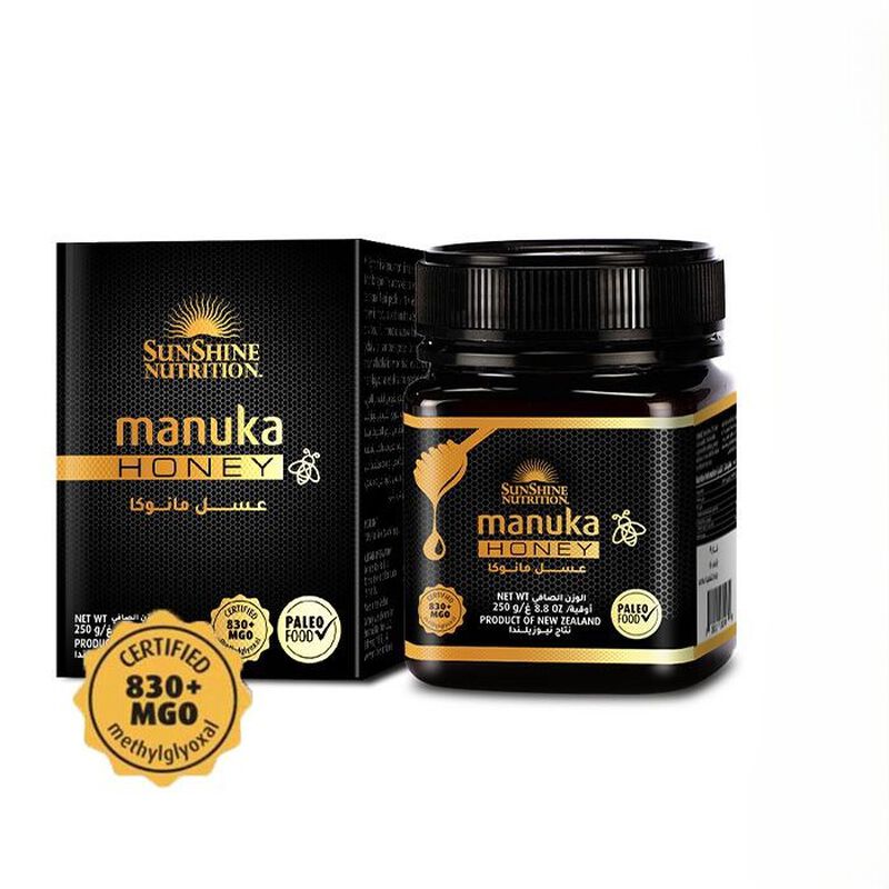 sunshine nutrition manuka honey 830+ mgo