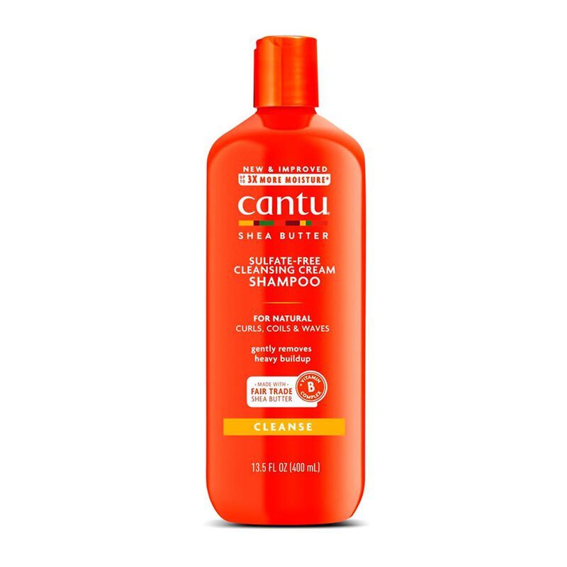 cantu natural hair sulfatefree cleansing cream shampoo