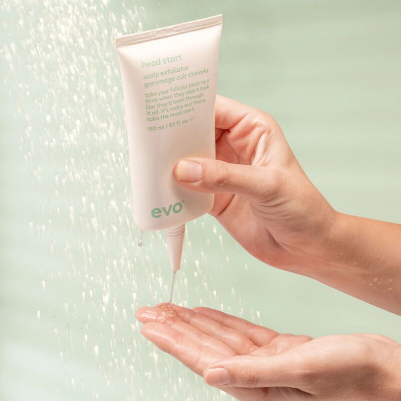 evo head start scalp exfoliator