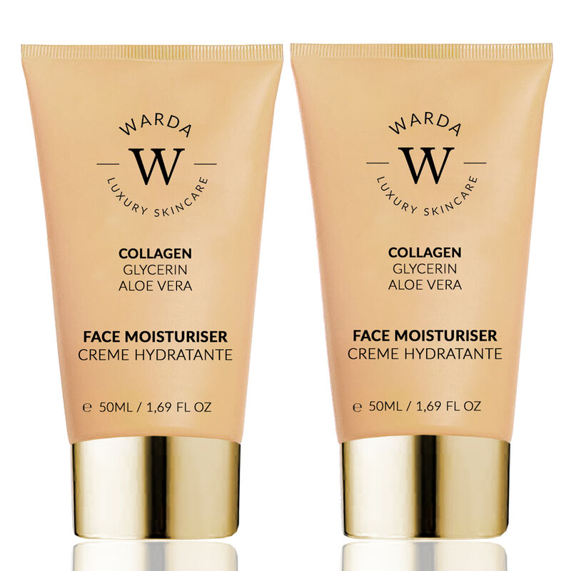 erthskin london 2 x skin lifter boost collagen moisturiser 50ml