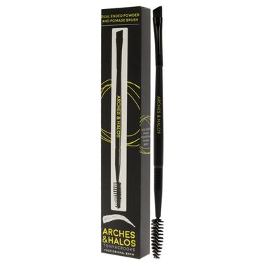 faces dual ended unisex powder and pomade brush