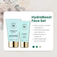 faces skin hydration boost hyaluronic acid moisturiser 50ml   skin hydration boost hyaluronic acid gel serum 30ml
