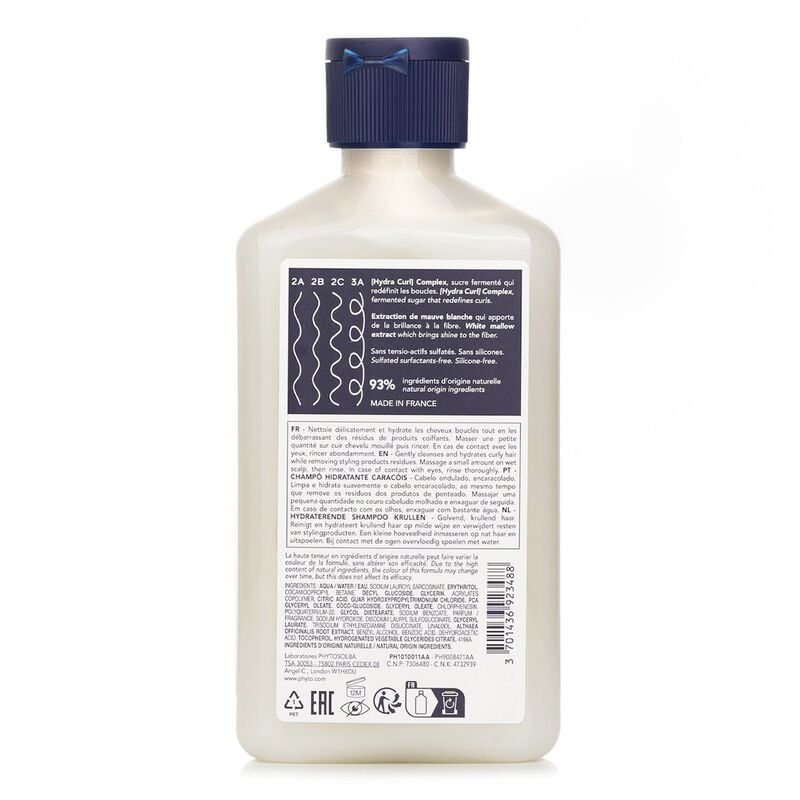 phyto curls hydration shampoo