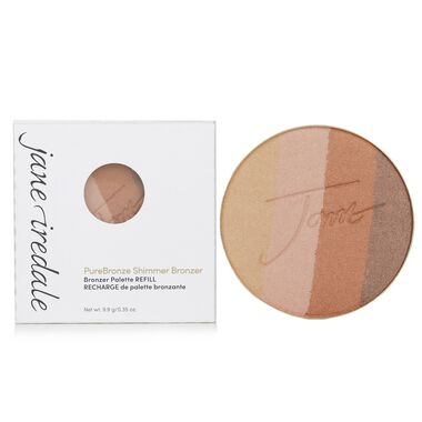 faces purebronze shimmer bronzer palette refill