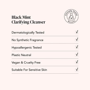 faces black mint cleanser