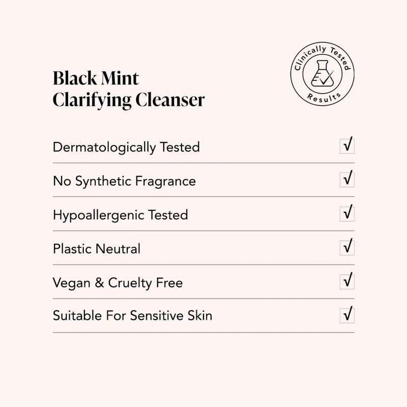 odacite black mint cleanser