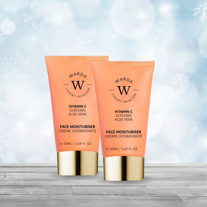 erthskin london 2 x skin glow boost vitamin c moisturiser 50m