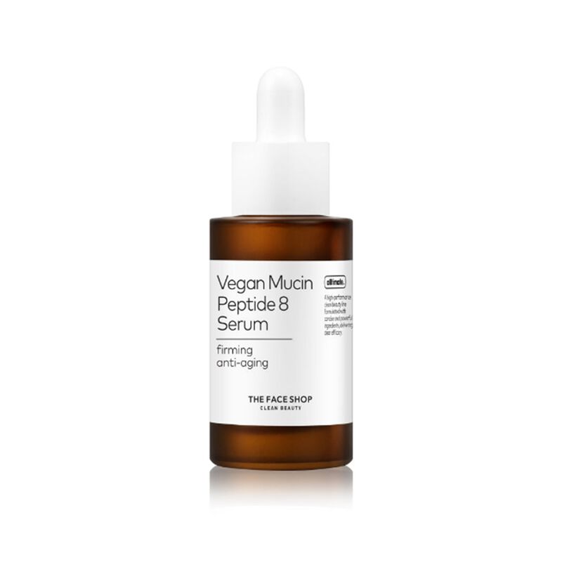 the face shop alltimate vegan mucin peptide 8 serum