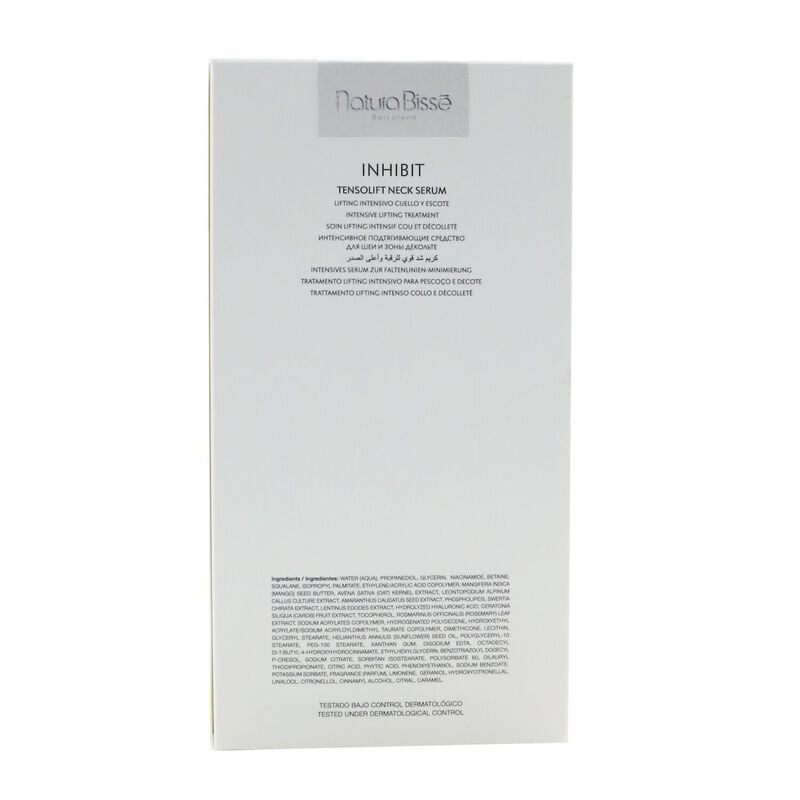 natura bisse inhibit tensolift neck serum