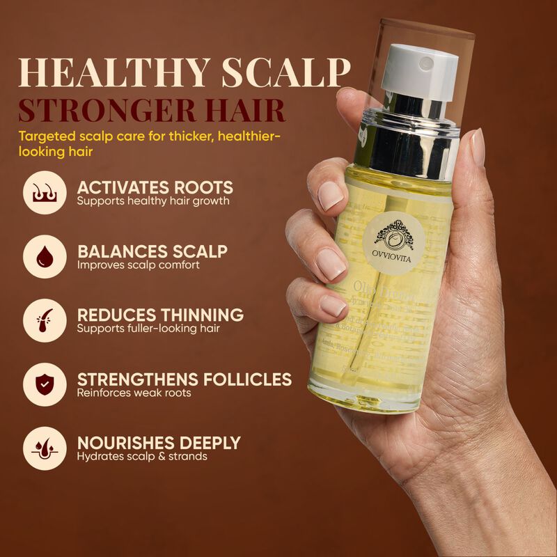 أفيوفيتا مجموعة العناية بالشعر اوليو دفينا من 3 خطوات