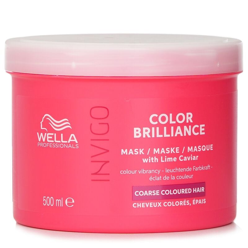 wella professionals invigo color brilliance mask with lime caviar coarse colored hair
