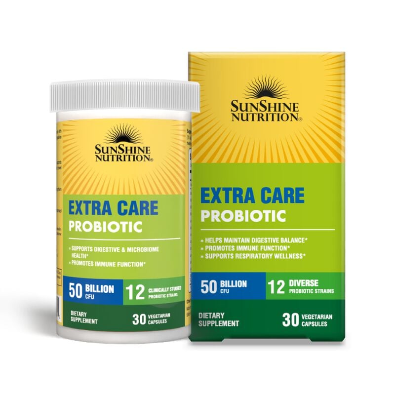 Nutrition Extra Care Probiotic 50 Billion, Advanced Digestive And Immune Support