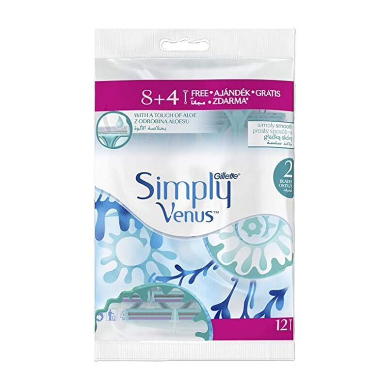 Simply Venus 2 Disposable Razor