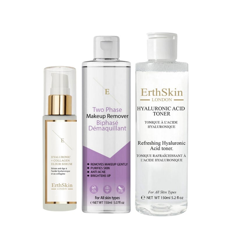 Cleansing And Moisturizing Facial Trio