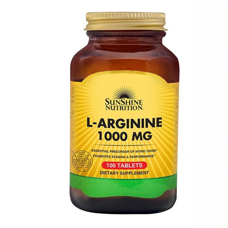 Nutrition L-arginine 1000mg Tabs
