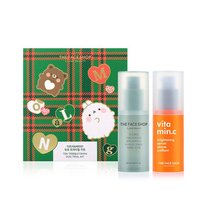 X Mollang Teatree Vitamin Serum Kit