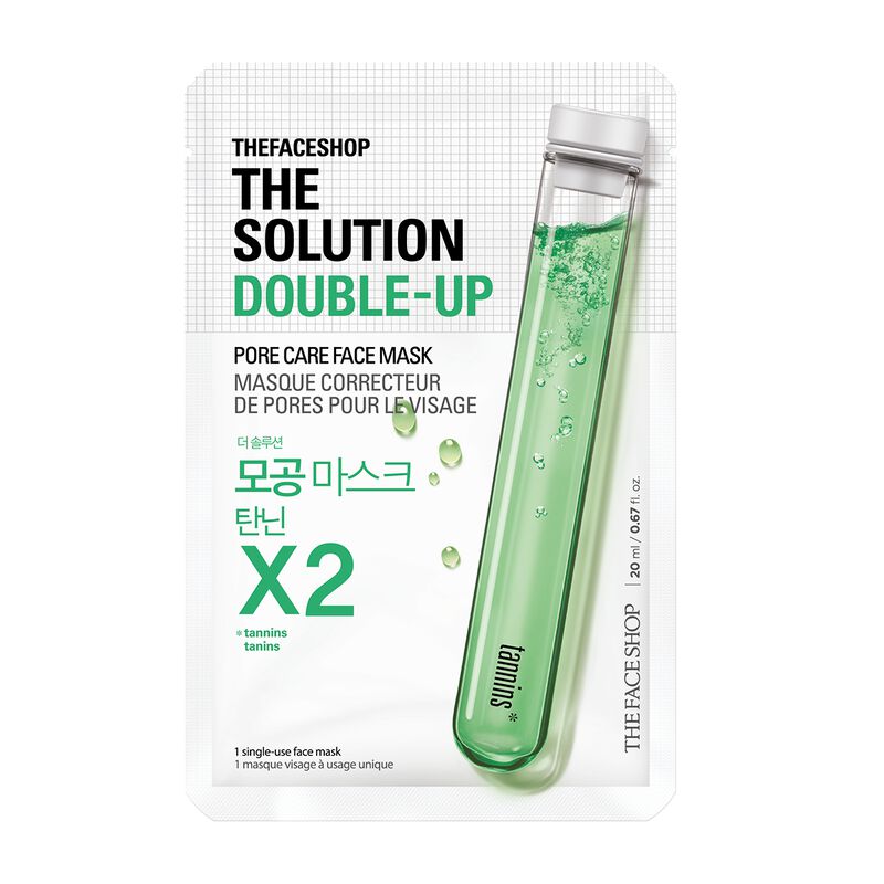 The Solution Double-up Pore Care Face Mask