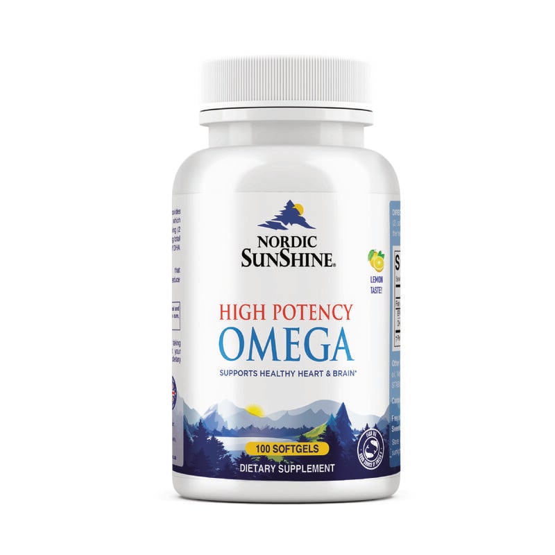 High Potency Omega-3 Heart, Brain, Joint & Skin Support