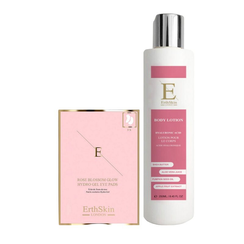 Body Shine And Eye Care Set