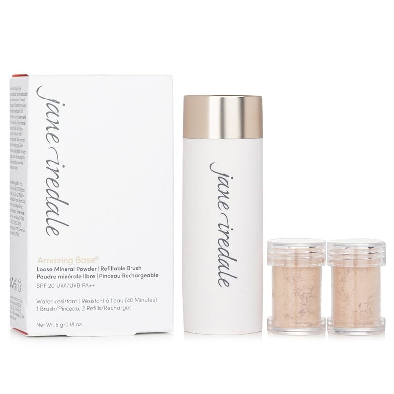 Amazing Base Loose Mineral Powder Spf 20 Refillable Brush