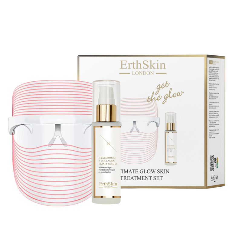 Ulitmate Glow Set ( 3 Led Mask + Ha Serum )