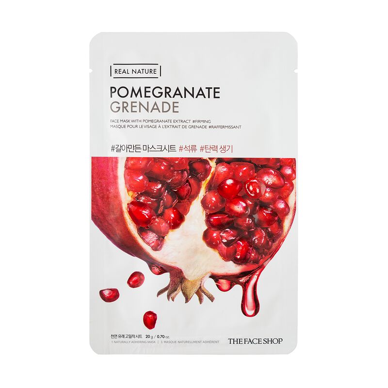 Real Nature Pomegranate Face Mask