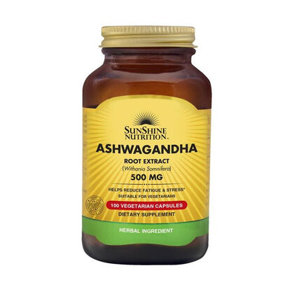 Nutrition's Ashwagandha 500 Mg Vegetable Capsules