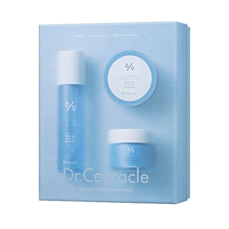 Hyal Reyouth Glowing Set, Hydrating Skincare Kit For Radiant Skin