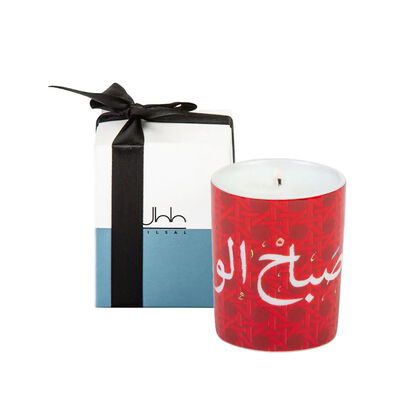 Khaizaran Rose Heritage Candle - Red - 60g