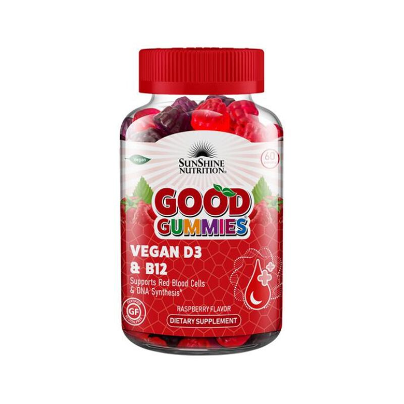 Nutrition Good Gummies Vegan D3 And B12 Gummies