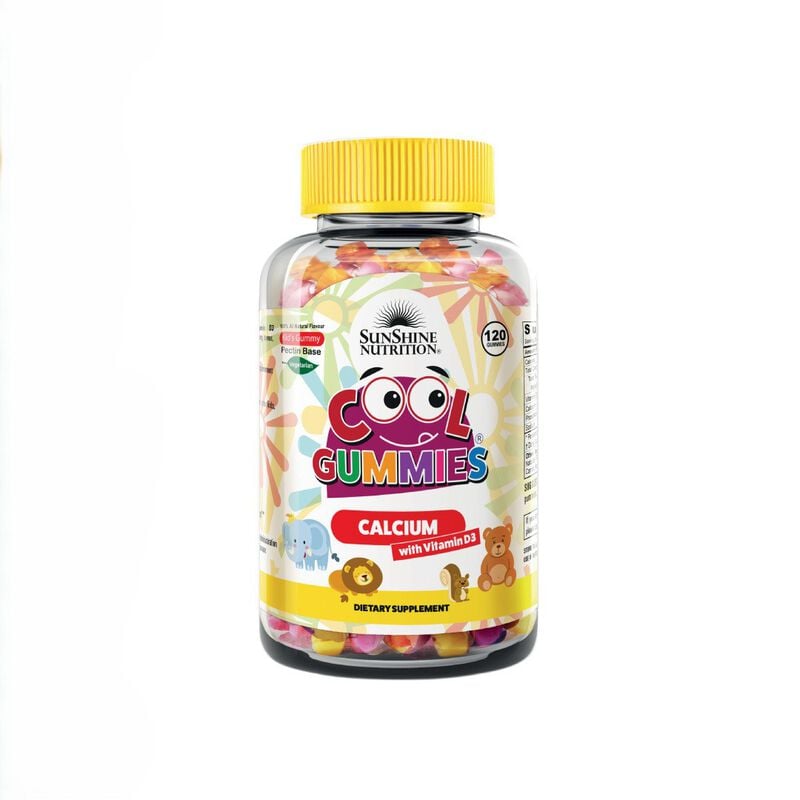 Nutrition Cool Gummies Kids Calcium With Vitamn D3